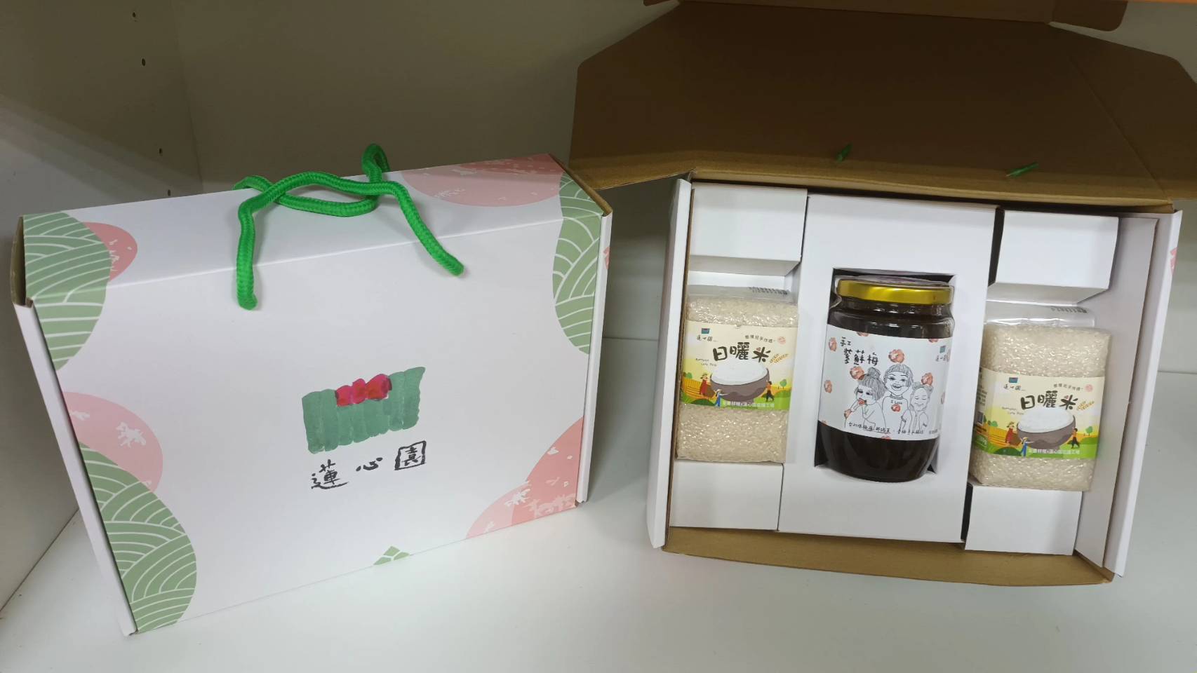 日曬米+紫蘇梅 禮盒
